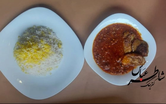 چلو خورشت قیمه بادمجان