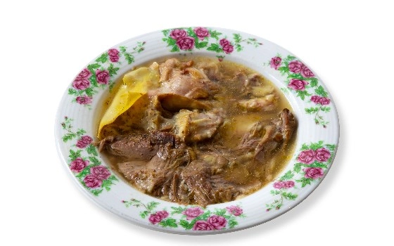 یک طرف گوشت صورت