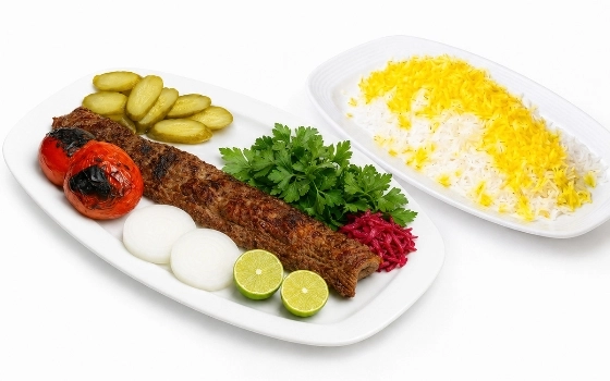 چلو کباب برگ