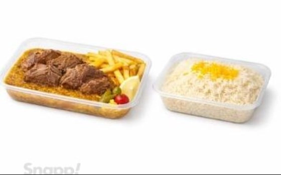 چلوگوشت 500گرمی