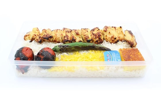 چلو جوجه کباب مخصوص ران 300 گرم