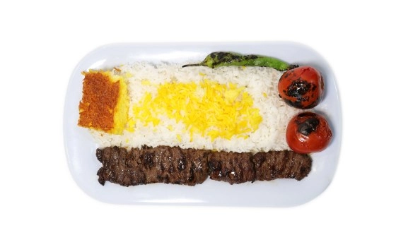 چلو کباب برگ250گرمی