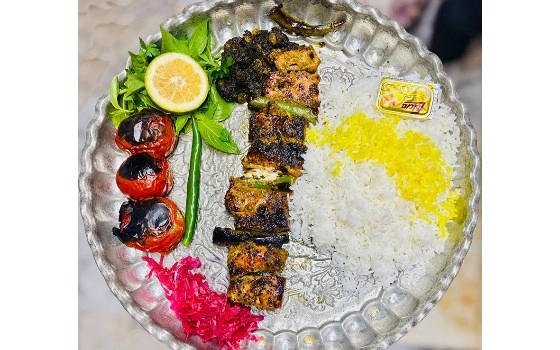 چلو ماهی کباب