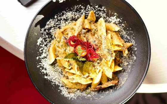 پاستا چیکن آلفردو