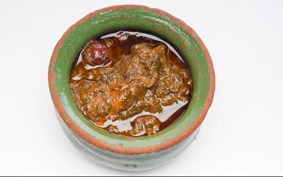 چلو آلو اسفناج