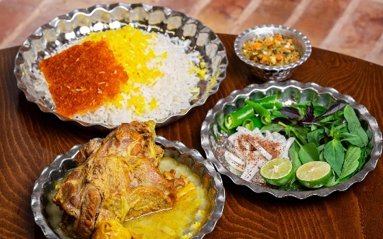 چلو گردن مخصوص دیگچه