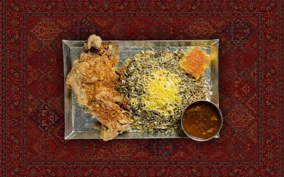 باقالی پلو با ماهیچه