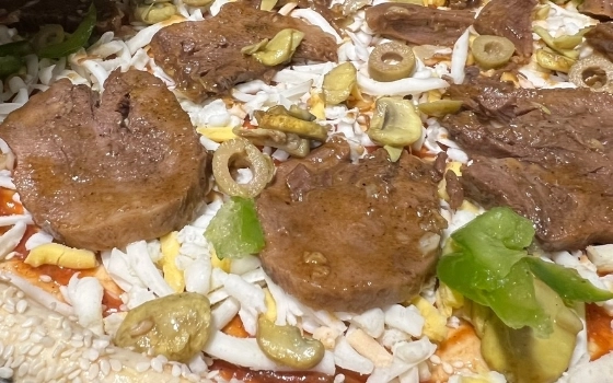 پیتزا زبان دو نفره