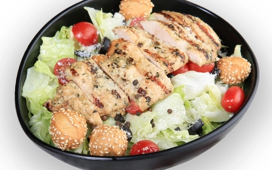 سالاد سزار گریل(تکنفره)