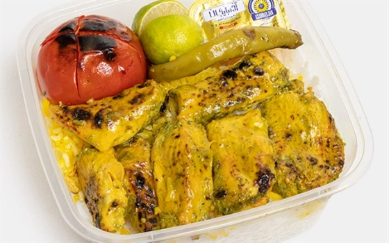 چلو جوجه کباب ایتالیایی (150 گرمی)