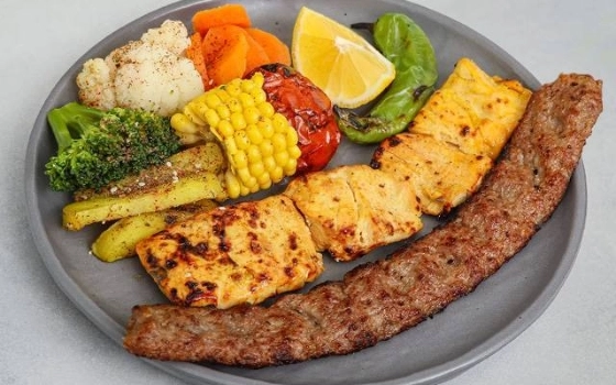 خوراک کباب وزیری سینه اقتصادی