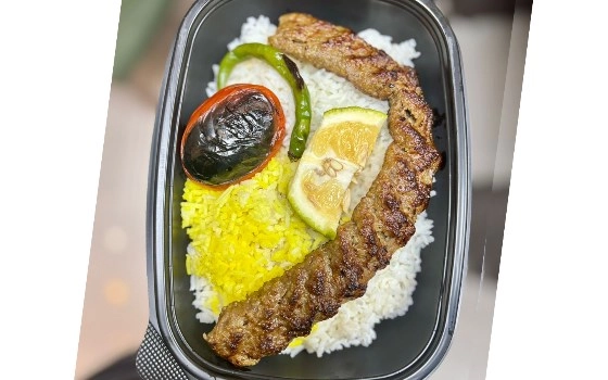 چلو کباب کوبیده اکونومی(حجم کم)
