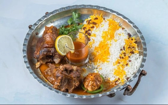 چلو گوشت دریایی