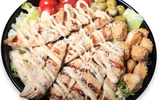 سالاد سزار گریل(دونفره)