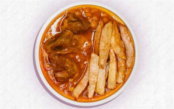 خورشت قیمه سیب زمینی