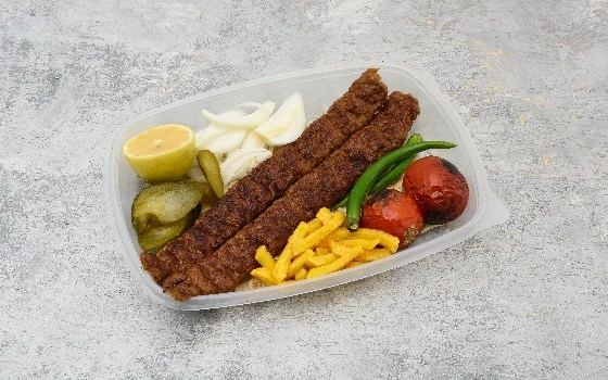 خوراک کوبیده دو سیخ