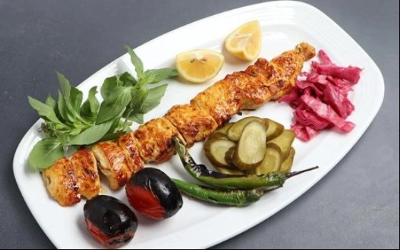 خوراک جوجه کباب فیله معمولی