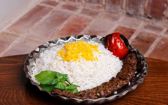 نیم پرس چلو کوبیده