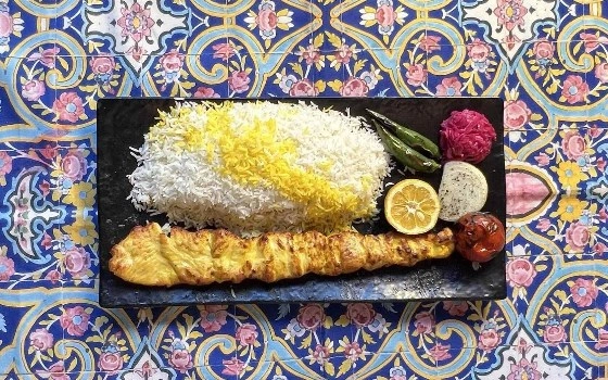 چلو جوجه ویژه زعفرانی