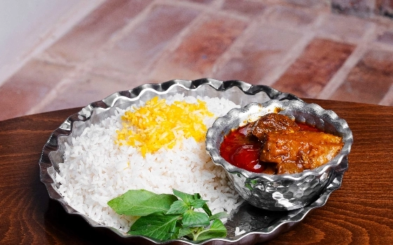 نیم پرس خورشت بادمجان