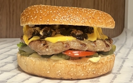 برگر گردویی بره