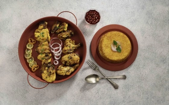 چلو جوجه کباب