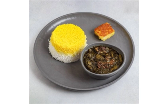 چلو خورشت کرفس