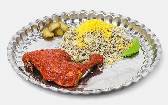 شویدباقالا با مرغ