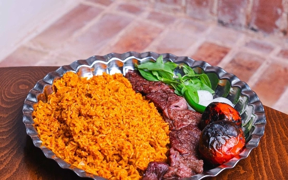 کته گوجه با چنجه