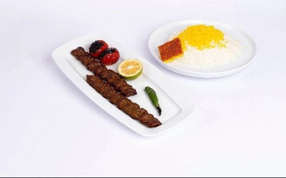 چلوکباب کوبیده
