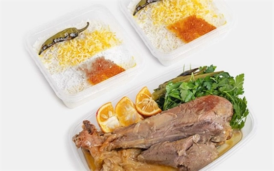 چلو ساق بوقلمون دونفره