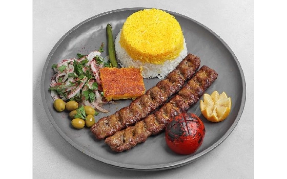 چلو کباب لقمه شاهپسند