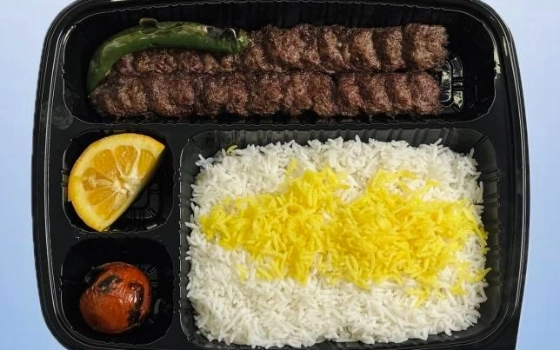 چلو کباب کوبیده