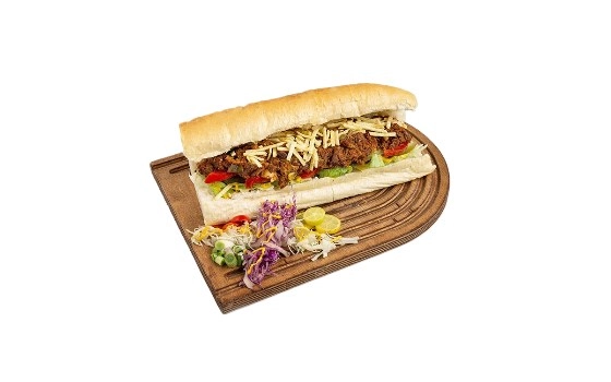ساندویچ گوشت و قارچ