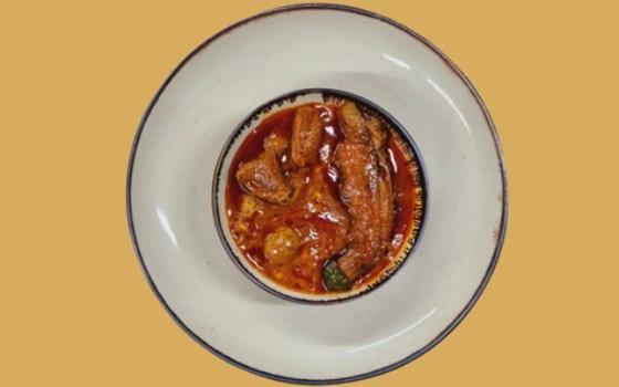 خورشت قیمه بادمجان بدون برنج