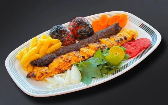 خوراک کباب درباری