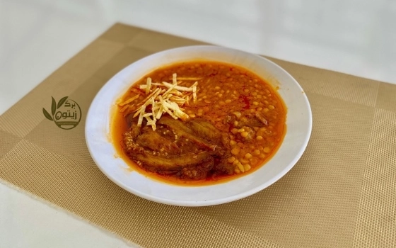قیمه بادمجان تک