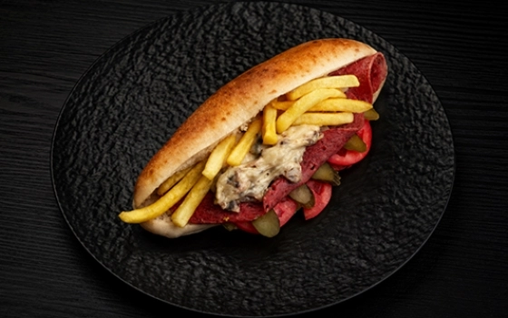 ساندویچ ژامبون تنوری