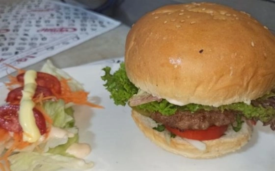 ذغالی برگر