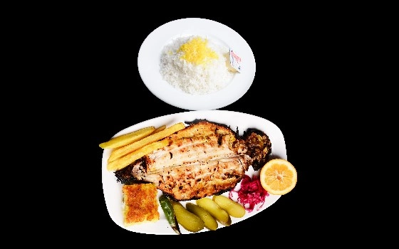 چلو ماهی قزل آلا
