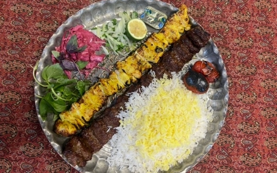 چلو کباب وزیری