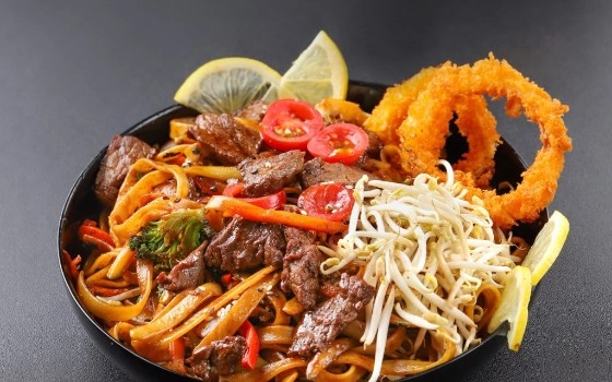 اگ نودل گوشت