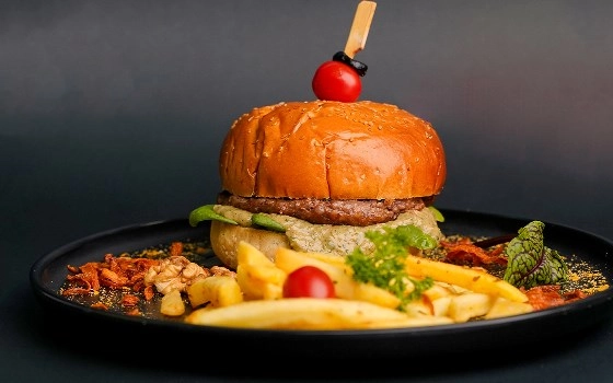 برگر دستی سینگل 120 گرمی