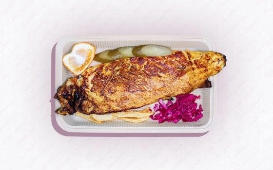 خوراک ماهی کبابی