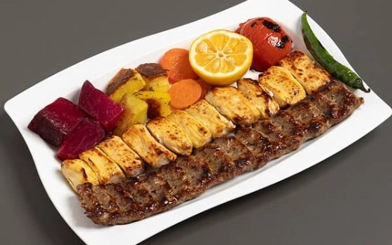 خوراک کباب وزیری