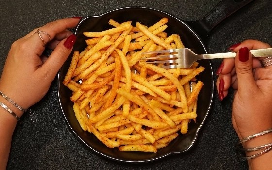 سیب زمینی با ادویه مخصوص