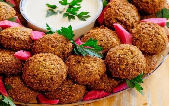 پک فلافل نیم کیلویی ( بسته بندی سطلی )