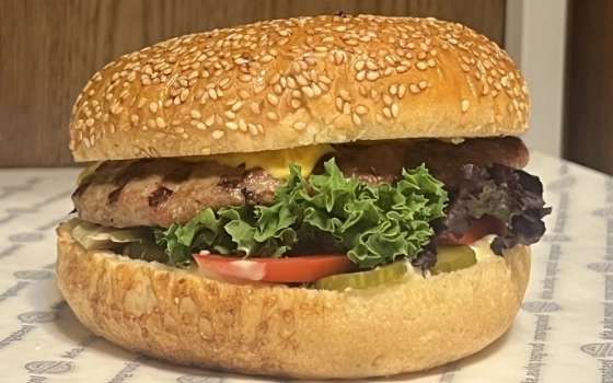 برگر کلاسیک کم چرب