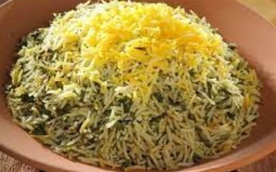 سبزی پلو