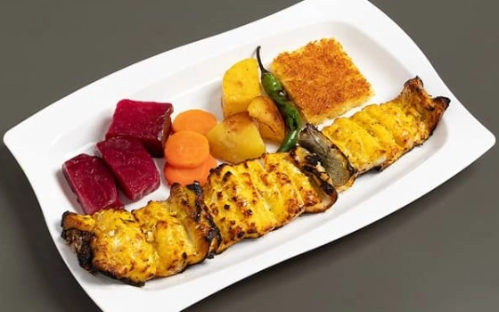 خوراک ماهی قزل آلا(کبابی)